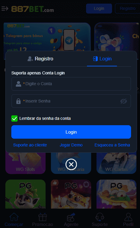 Instruções para registrar facilmente uma conta 887Bet
